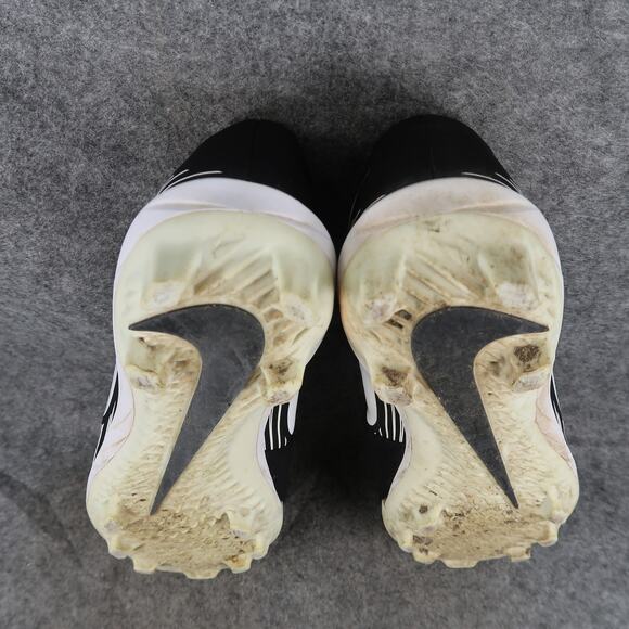 Nike Shoes Womens 8 Softball Cleats Lunar Hyperdiamond  3 Pro Sport Black White - Picture 13 of 13